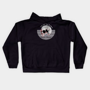 post punk art Kids Hoodie